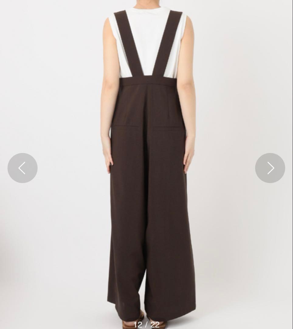 新品未使用25ss⭐️FRAMeWORK 撥水強撚PEサスペンダーパンツ　現行