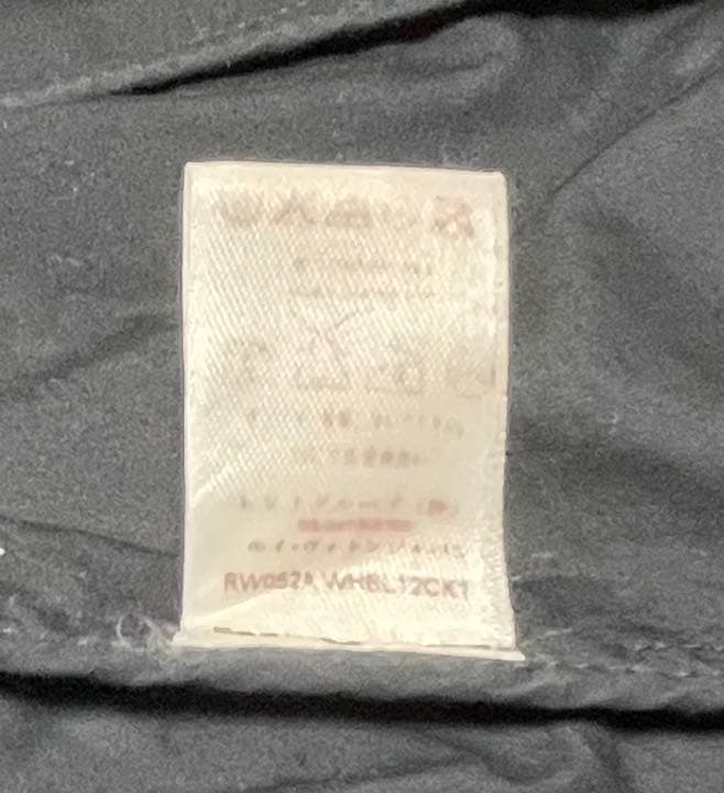 クリーニング済 LOUIS VUITTON ルイヴィトン 黒 長袖ブラウス