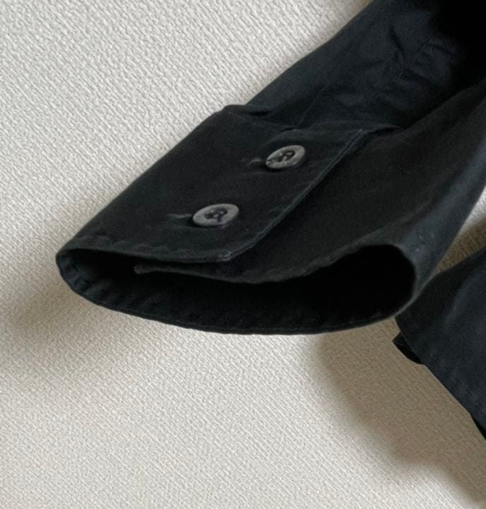 クリーニング済 LOUIS VUITTON ルイヴィトン 黒 長袖ブラウス