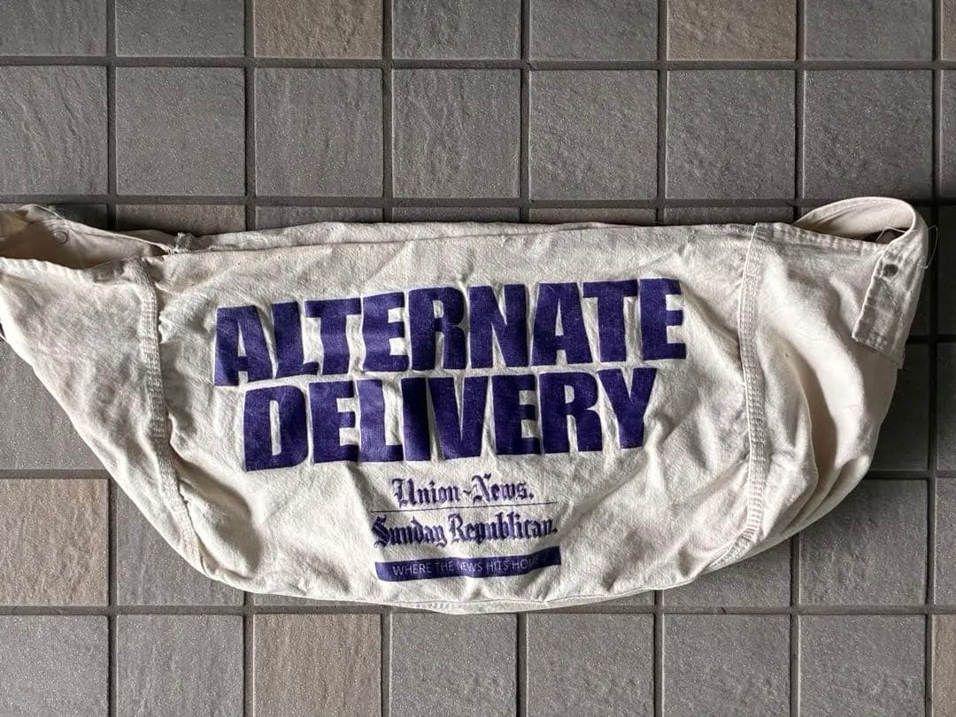 ヴィンテージ ニュースペーパーバッグ