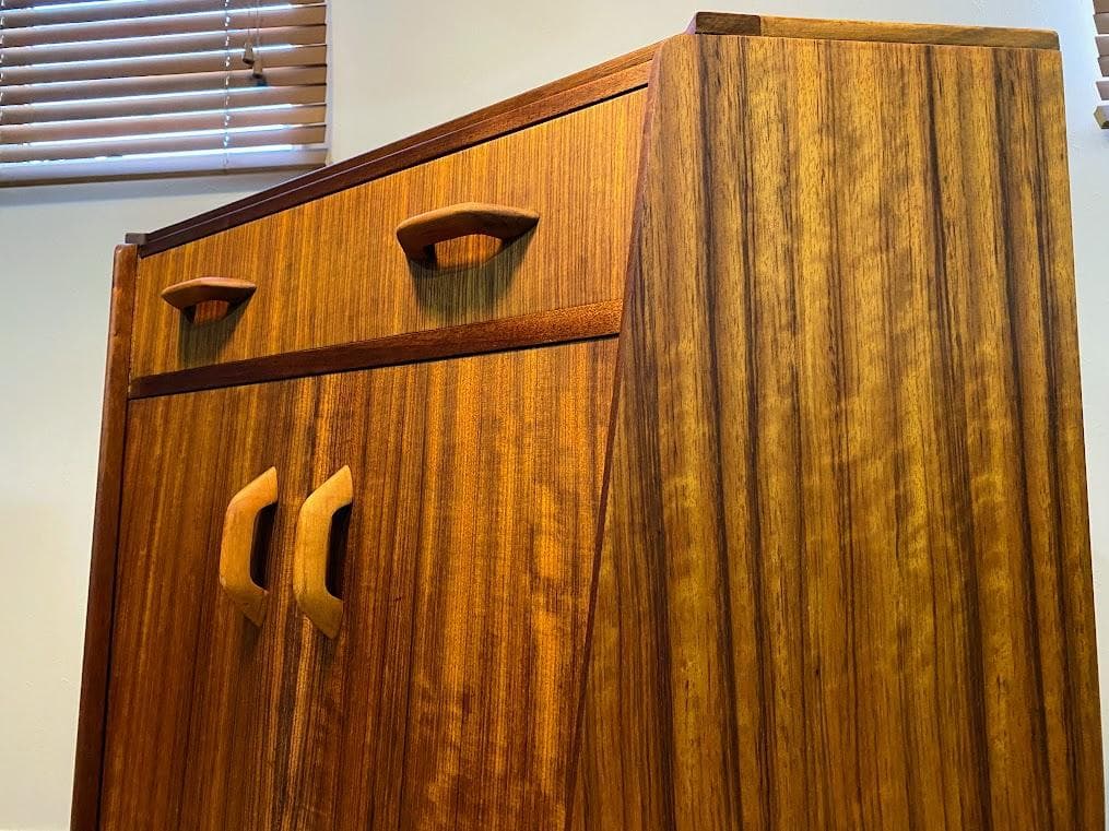 ヴィンテージ g-plan コーナーキャビネットビューロー 仕上済