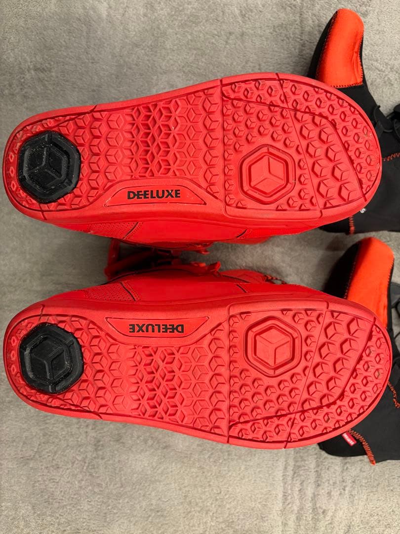 DEELUXE スノーボードブーツ レッド/ブラック