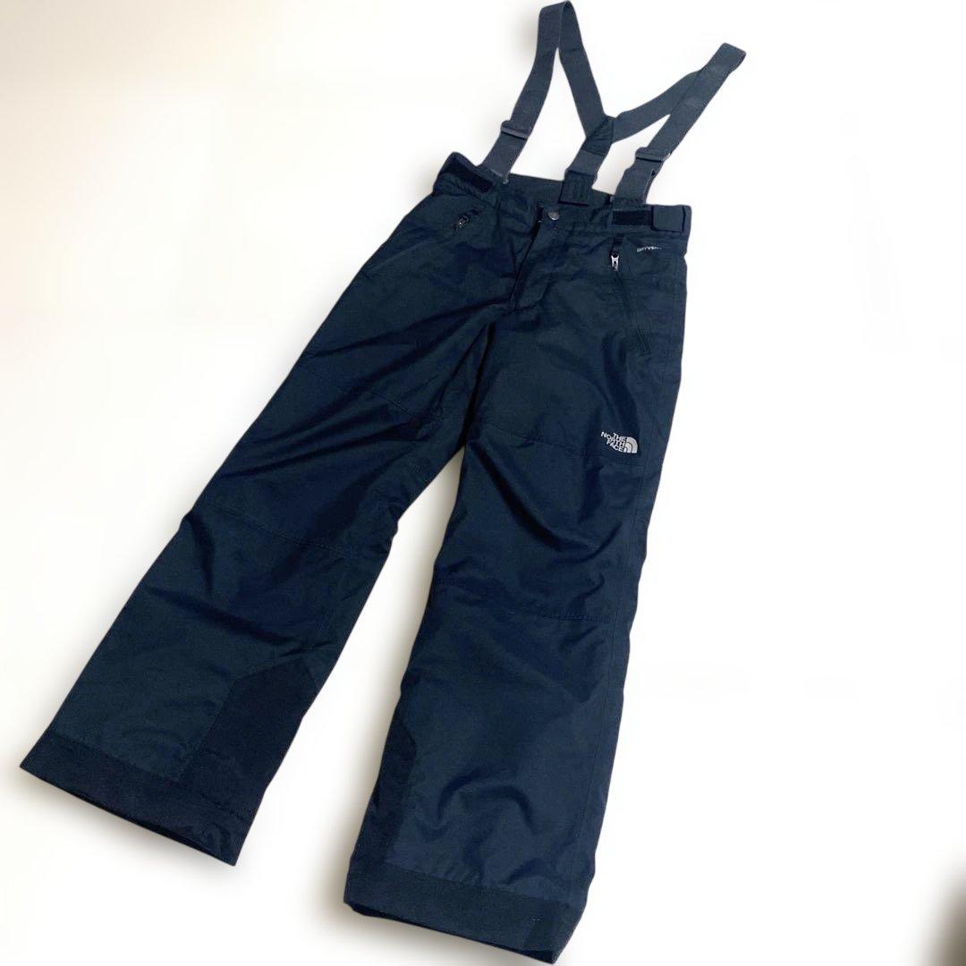 ノースフェイス⭐︎スノーパンツ⭐︎サスペンダーつき◼️１５０新品同様▪️今週限定値下げ▪️