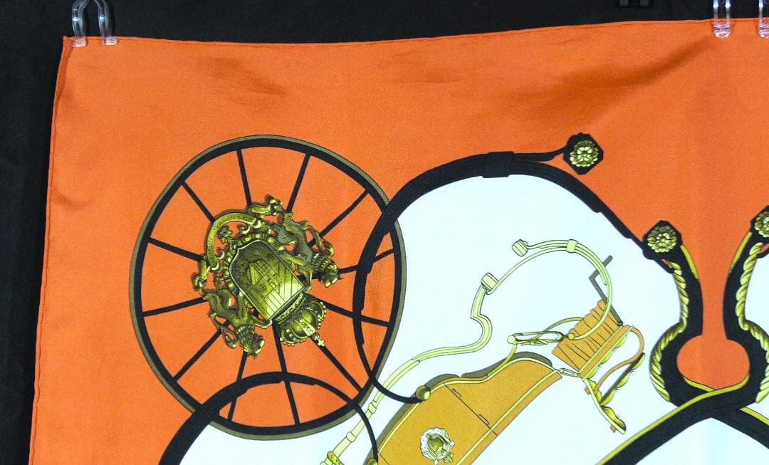 HERMES エルメス　大判スカーフ　カレ90　 D509