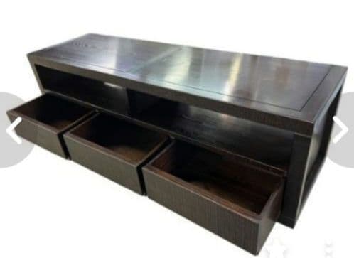 職人さん手作り　府中家具　松尾博昭作 テレビボード ダークブラウン