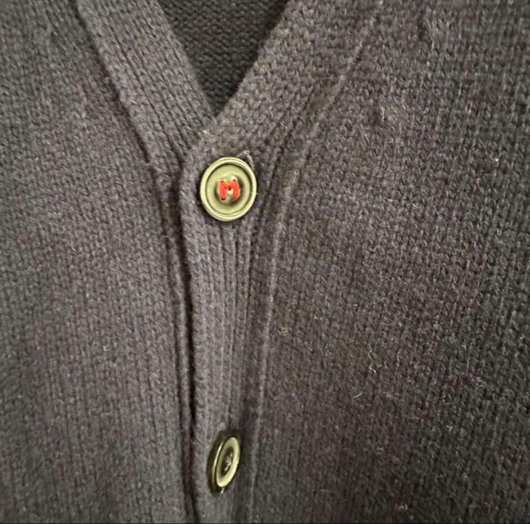 MAISON MARGIELA エルボーパッチカーディガン