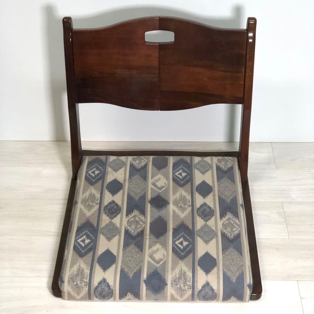 カリモク座椅子　②