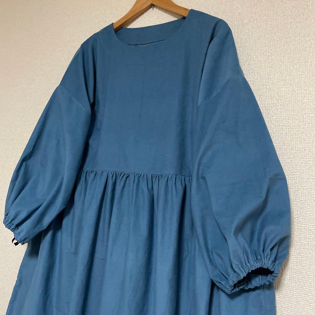 横生様　コーデュロイ　ワンピース