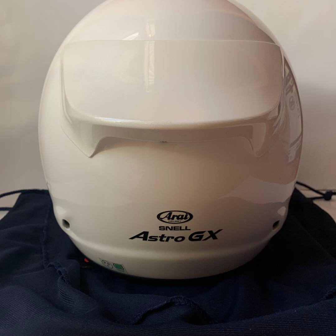 Arai Astro GX XLサイズ　61,62cm グラスホワイト