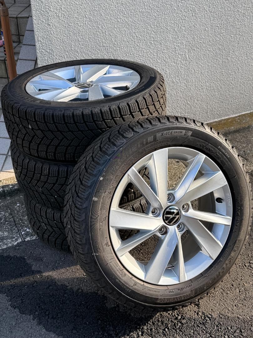 VW 16インチ スタッドレスタイヤ ホイールセット