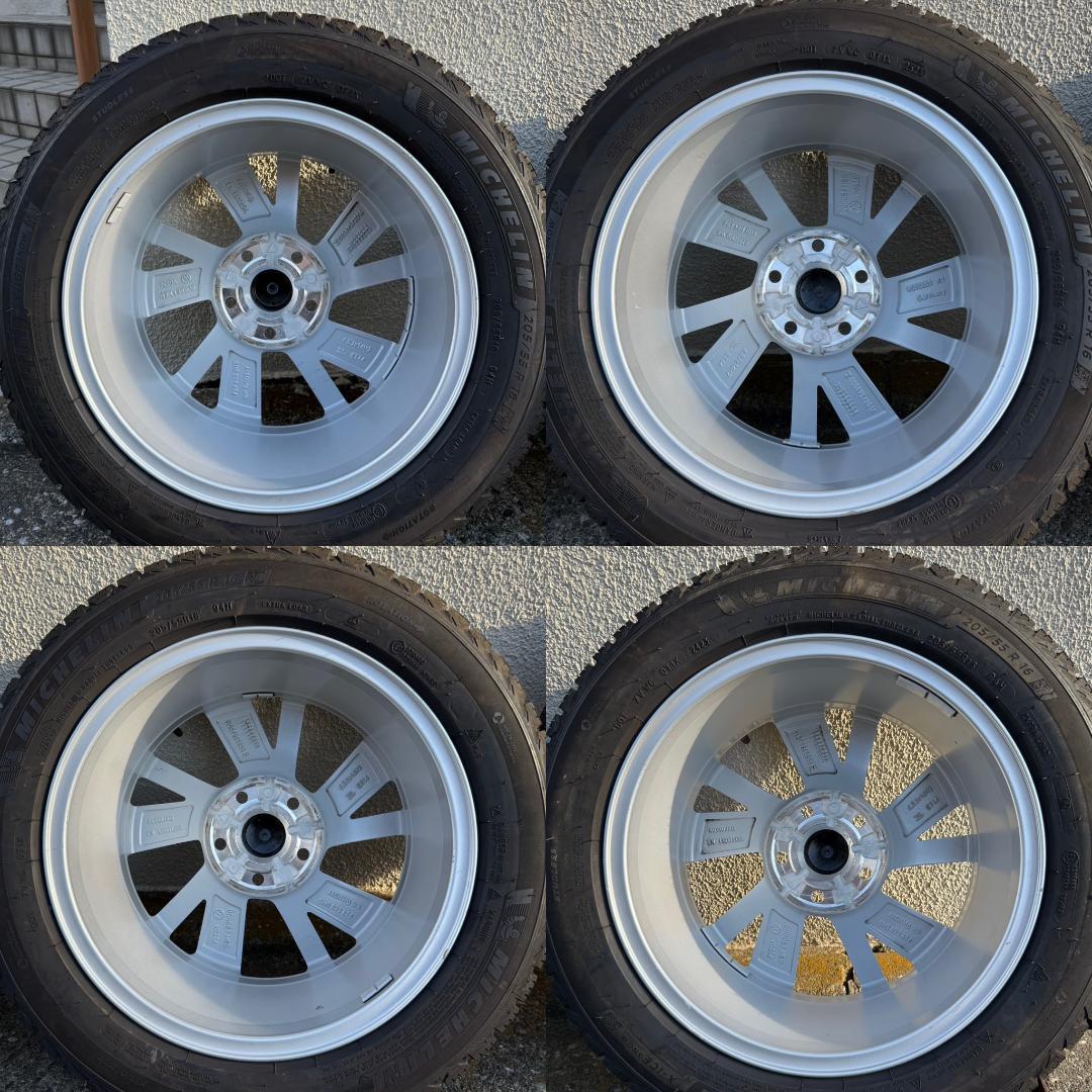 VW 16インチ スタッドレスタイヤ ホイールセット