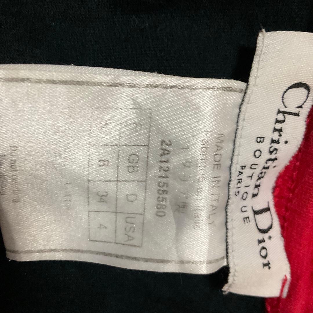 Dior タンクトップ　ガリアーノ期　黒