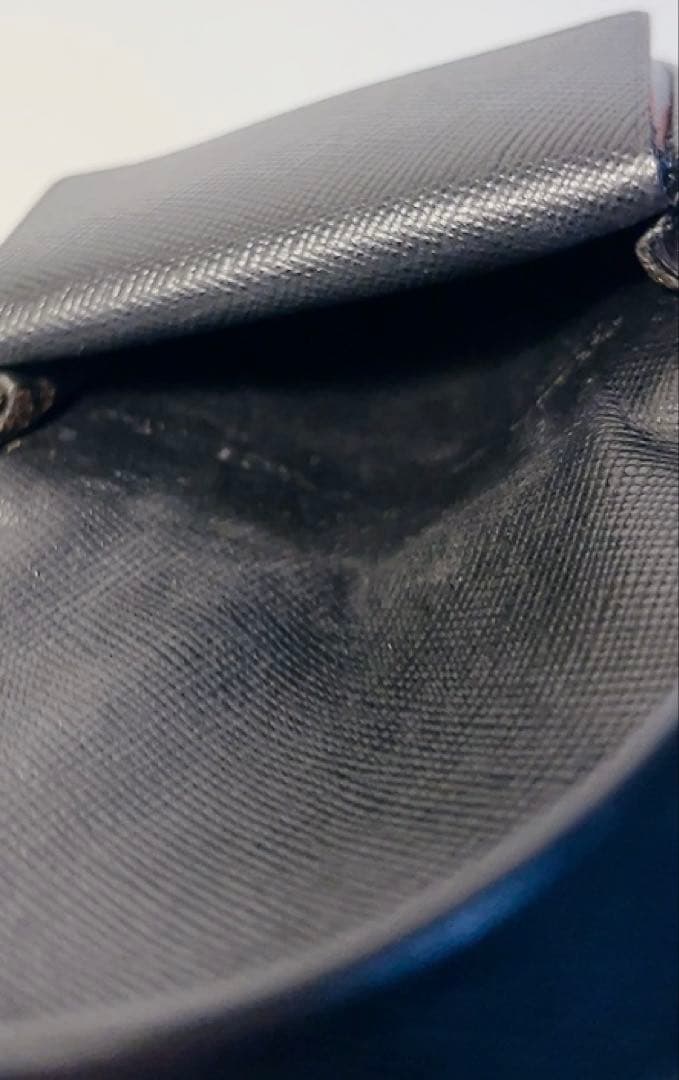 プラダ　PRADA ケース　小銭入れ　ブラック　黒　男女兼用