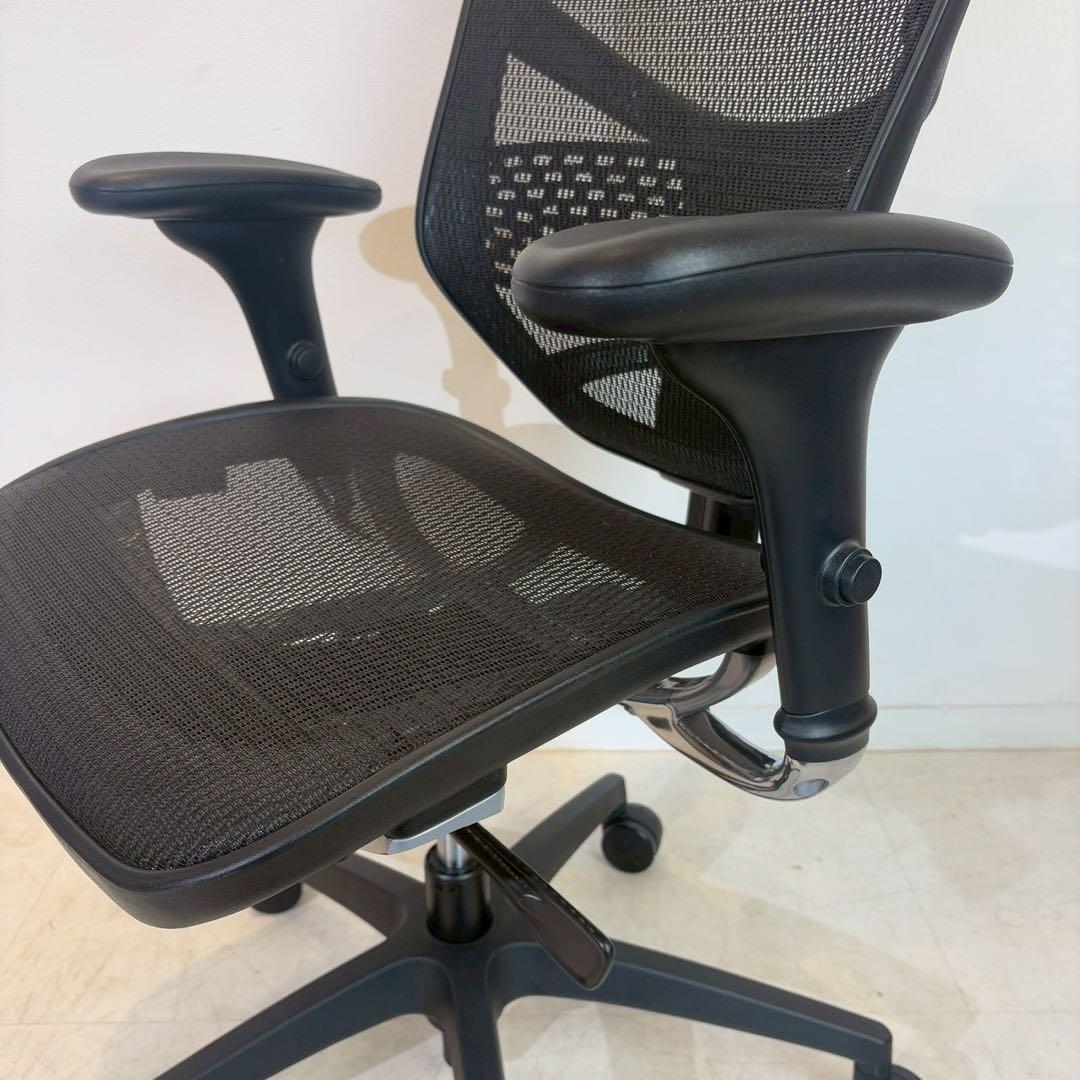 エンジョイ Ergohumanエルゴヒューマン 肘付きオフィスチェア 1/3