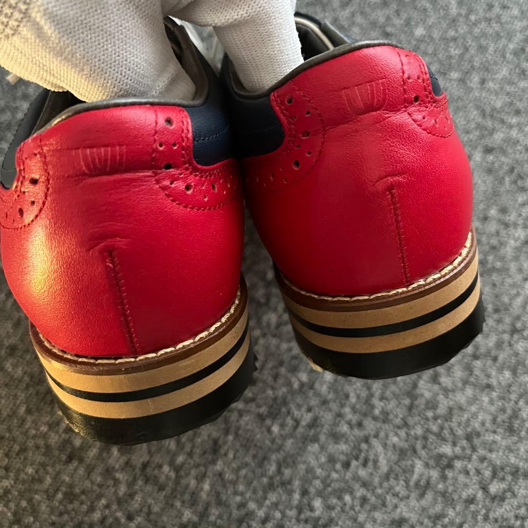 新品M.U SPORTS エムユースポーツ レディース　ゴルフシューズ23cm