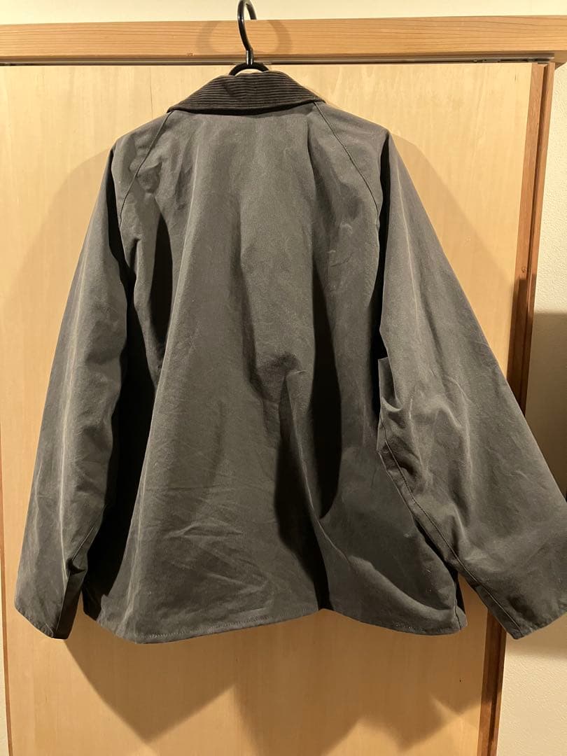 く*う様 Barbour トランスポート （グレー）　オイルドジャケット　23A
