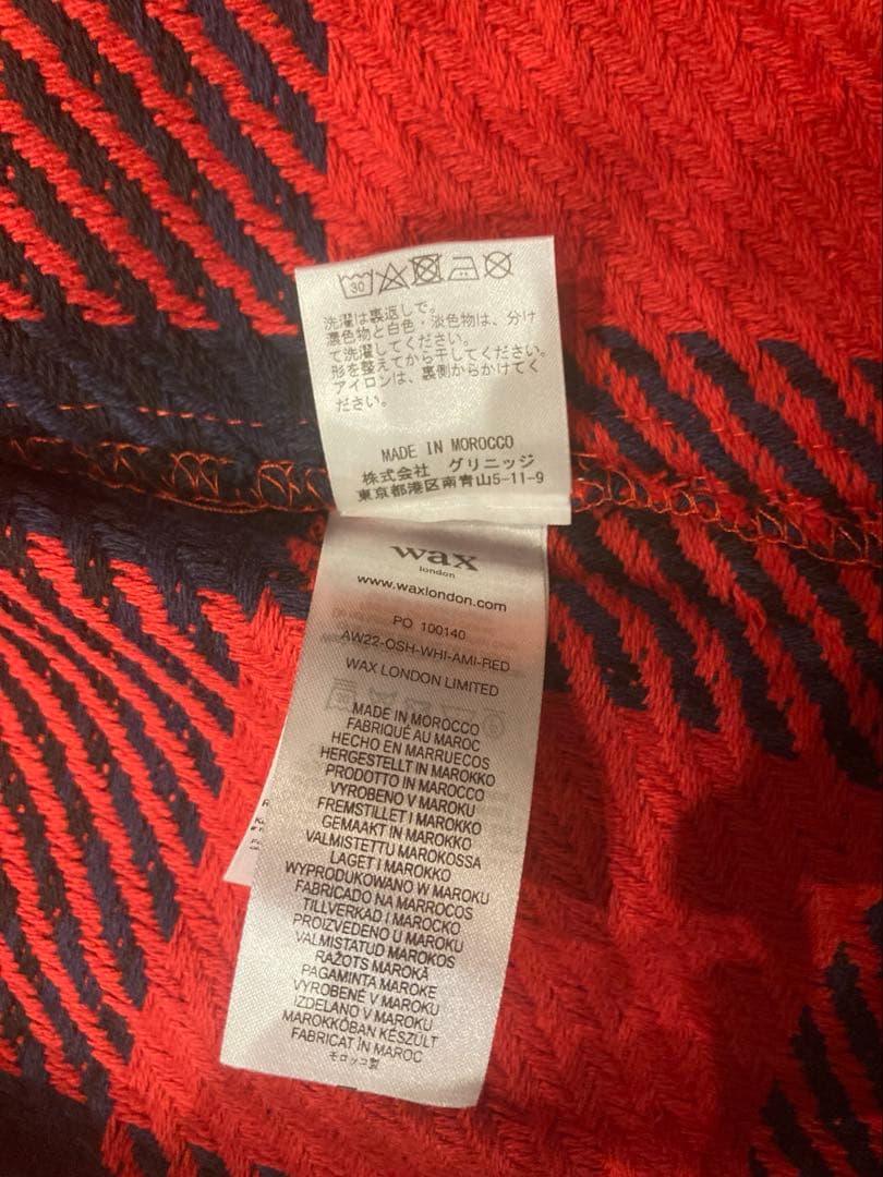 ★新品未使用★ WAX LONDONホワイティングオーバーシャツ Lサイズ