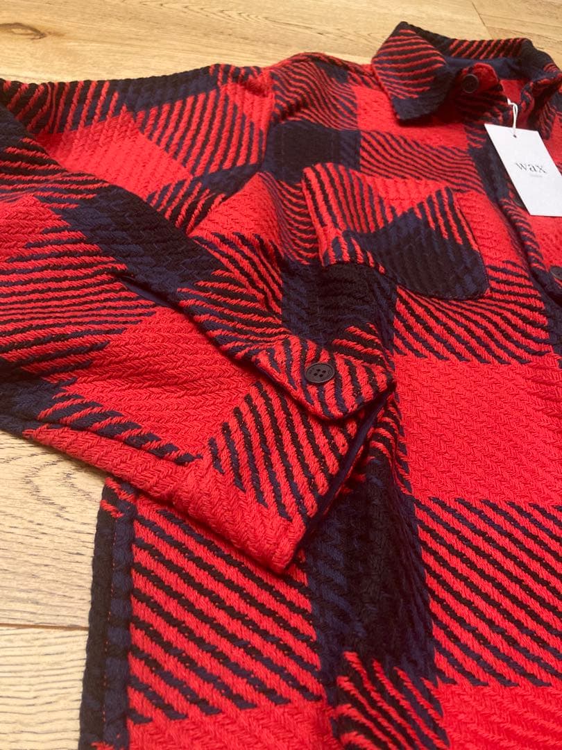 ★新品未使用★ WAX LONDONホワイティングオーバーシャツ Lサイズ