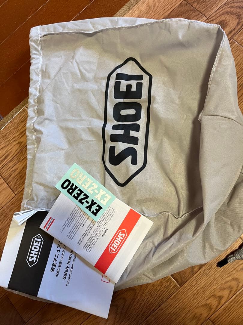 SHOEI EXZERO 未使用　　ホワイト