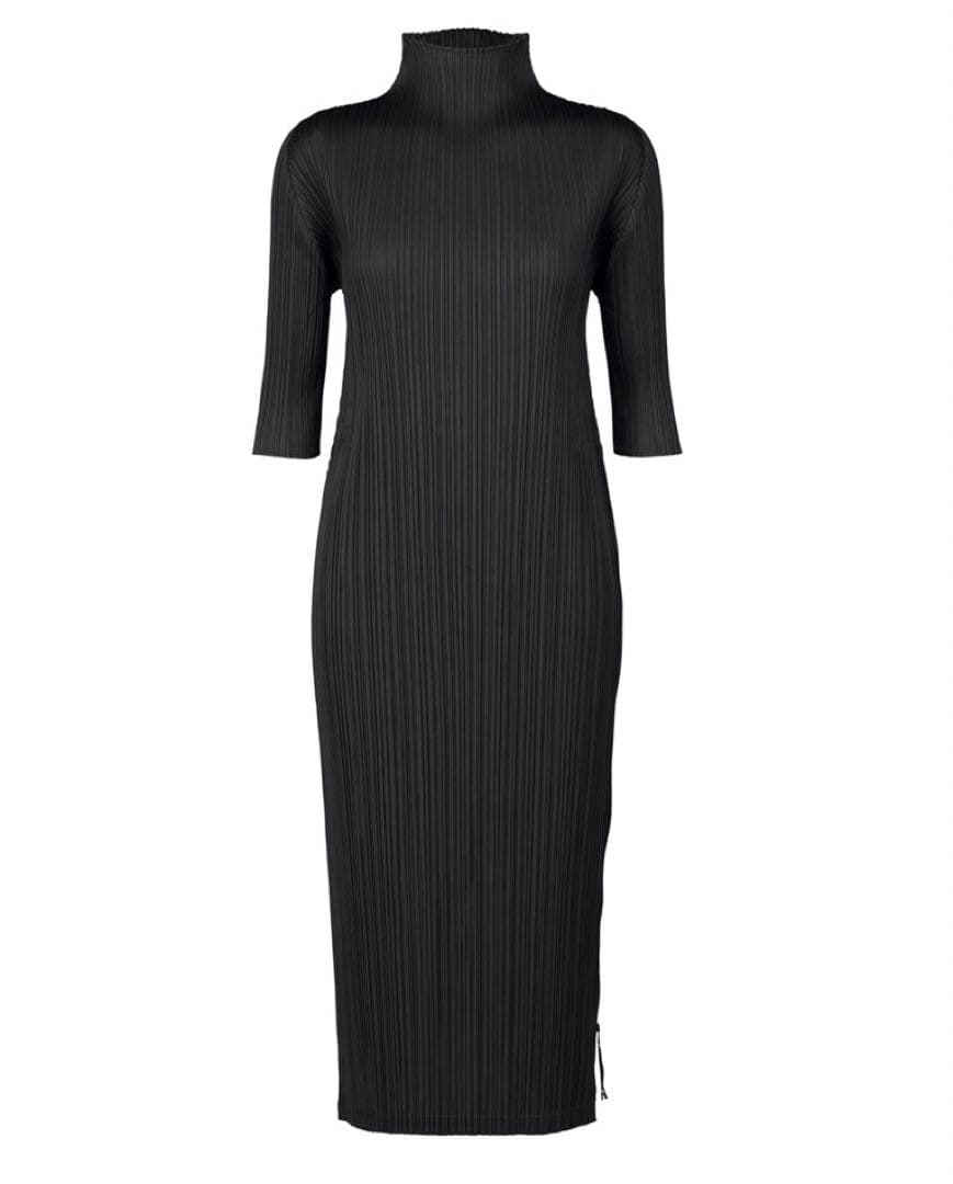 ワンピース PLEATS PLEASE MONTHLY SEPTEMBER BLACK 4