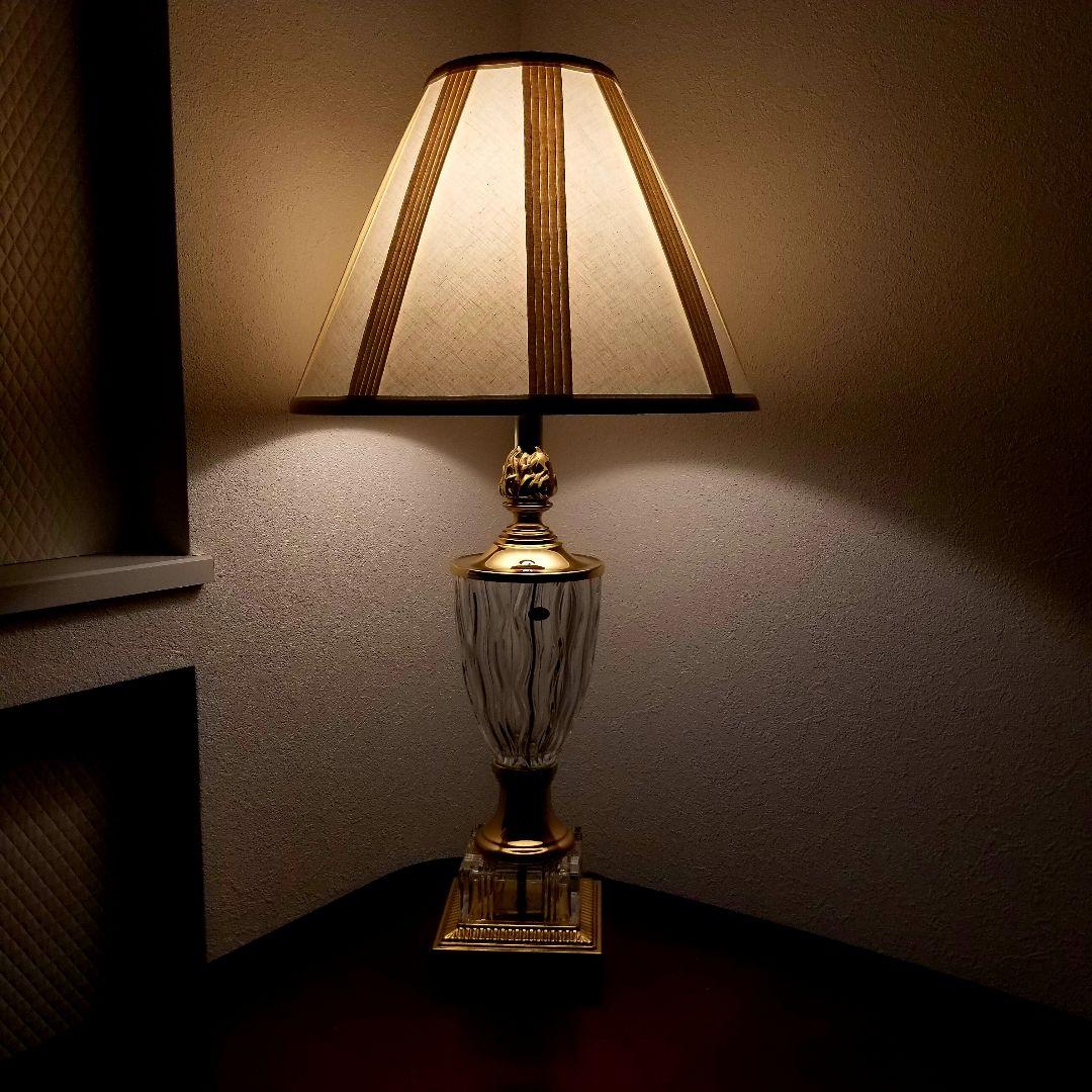 ドイツ KENSINGTON クリスタルグラス クラシック インテリアランプ