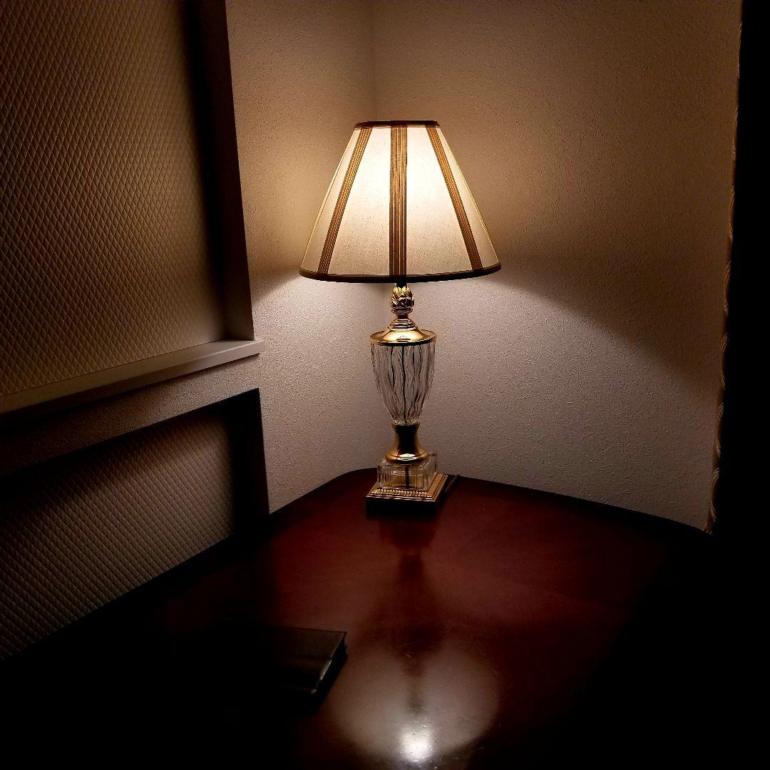 ドイツ KENSINGTON クリスタルグラス クラシック インテリアランプ