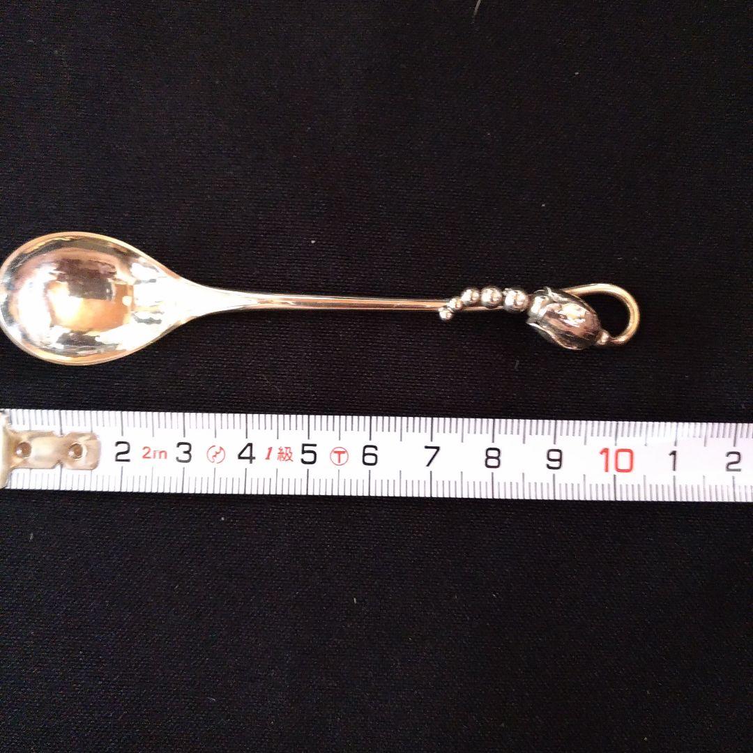 ジョージジェンセン。スターリング。銀製。シルバー製スプーン。ユーズド品。その⑦。