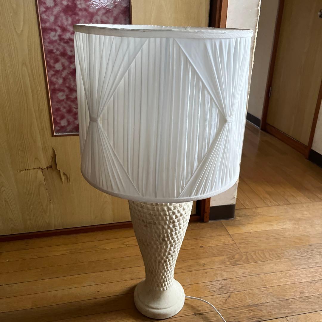 フロアスタンド 陶器製 ホワイトシェード