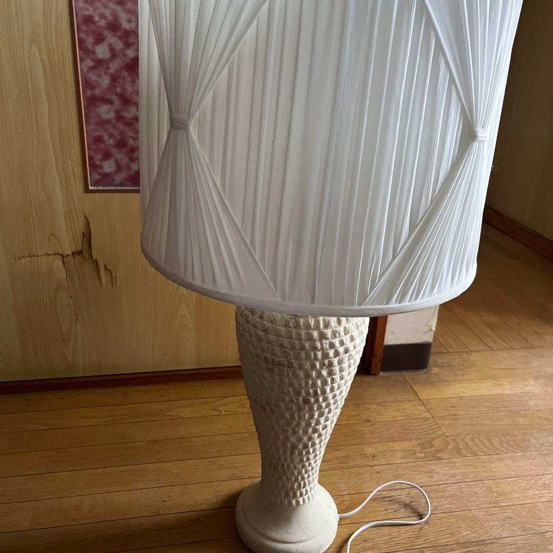 フロアスタンド 陶器製 ホワイトシェード