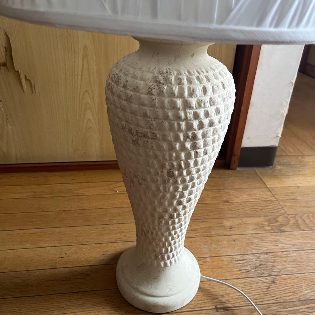 フロアスタンド 陶器製 ホワイトシェード