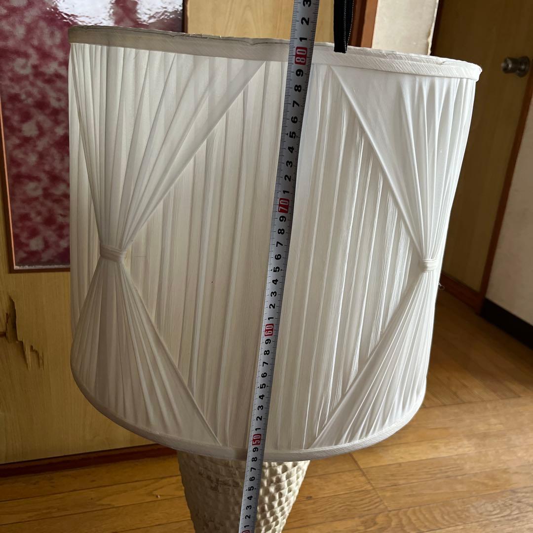 フロアスタンド 陶器製 ホワイトシェード