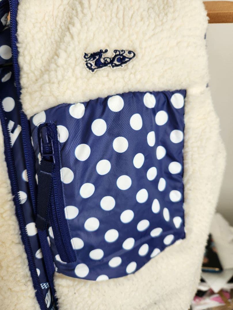 DANCE WITH DRAGON　リバーシブルダウンベスト