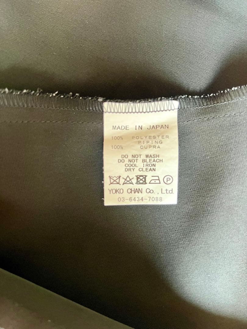 YOKO CHAN ヨーコチャン ブラック 半袖シャツ