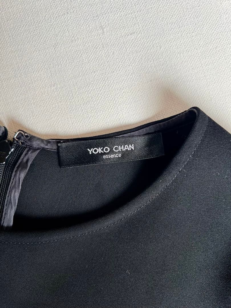 YOKO CHAN ヨーコチャン ブラック 半袖シャツ