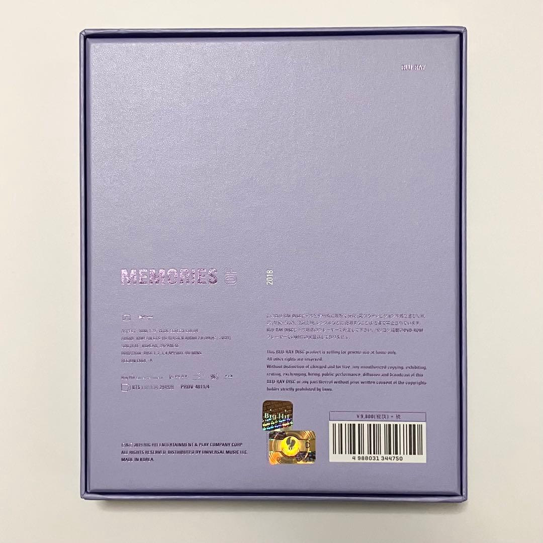 BTS MEMORIES OF 2018 Blu-ray ユンギ 日本語字幕入