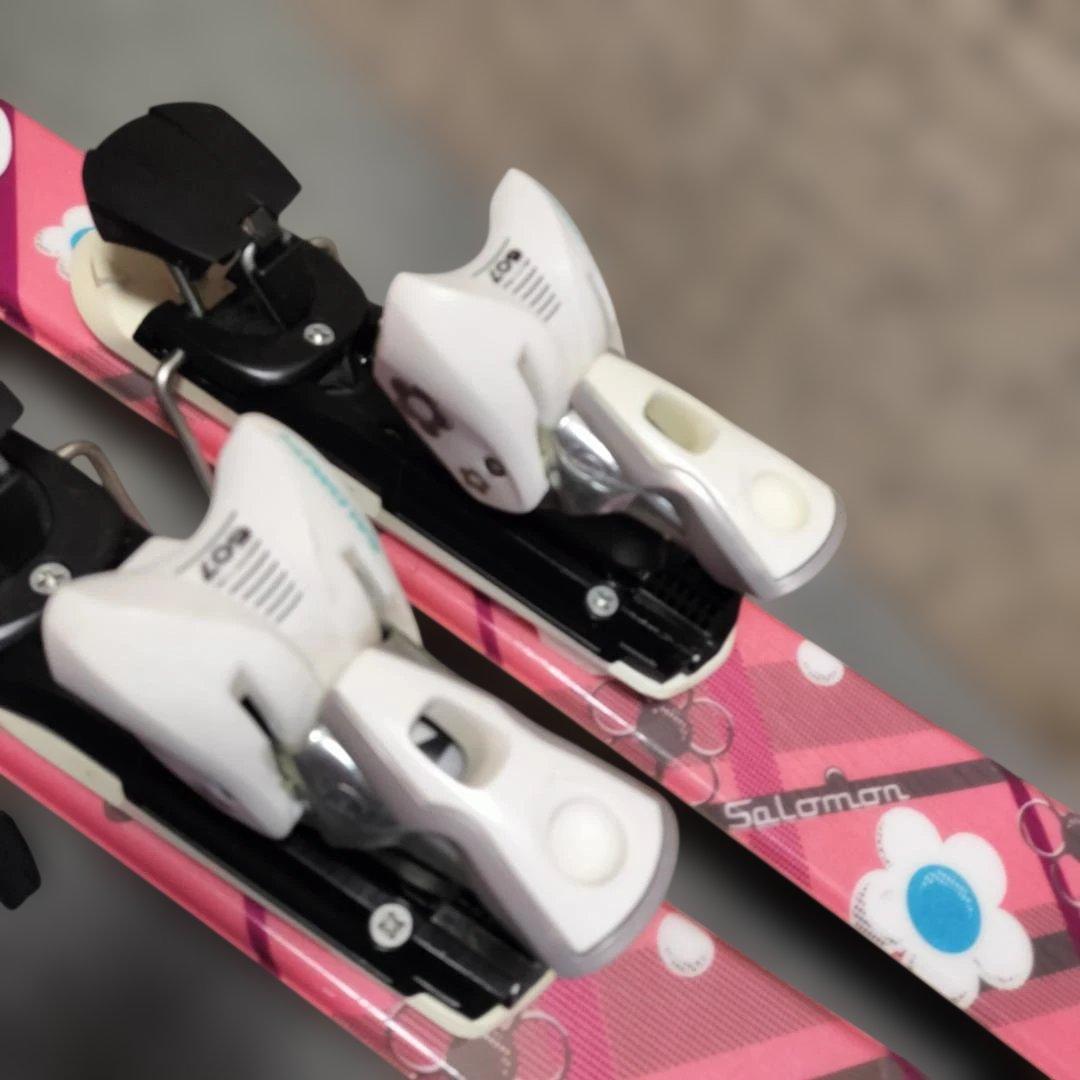 サロモン ジュニアスキー板 130cm Le ciel ビンディング付