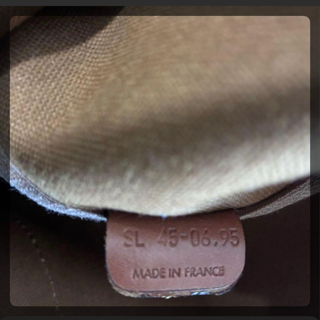 セリーヌCELI NE大容量マカダム柄ボストンバッグショルダーストラップ付き