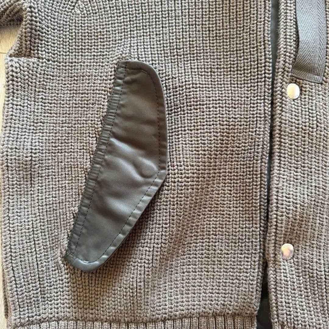 【美品】sacai 23AW 23-02995M ニットブルゾンメンズ 2