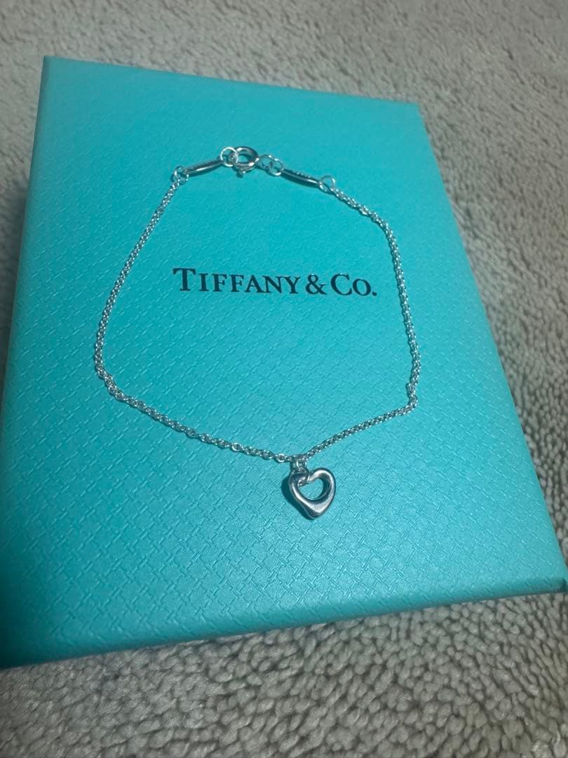 Tiffany & Co. オープンハート ブレスレット（シルバー）