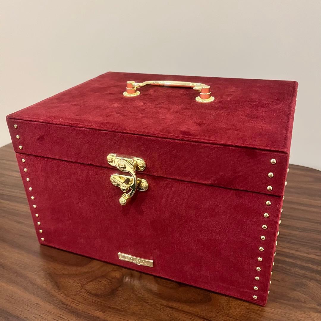 美品　アナスイ　アクセサリーボックス　フランフラン　ジュエリーボックス　M