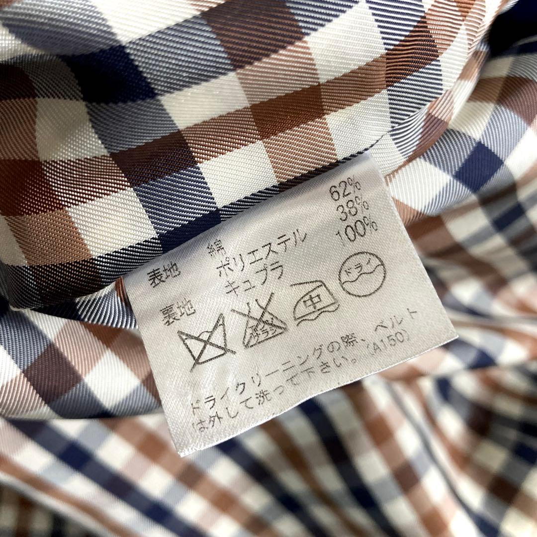 アクアスキュータム トレンチコート ブルーライナー 大草直子 8