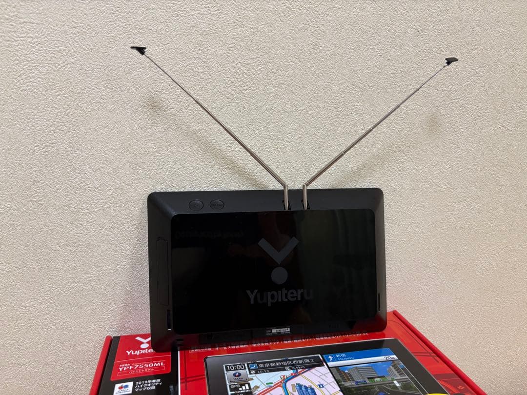 ユピテル YPF7550ML フルセグ 7型 ポータブルナビ レーダー探知機能