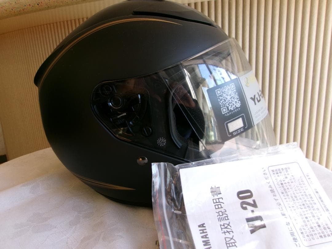 ヤマハ YJ-20 ZENITH ジェットヘルメット マットブラック XXL
