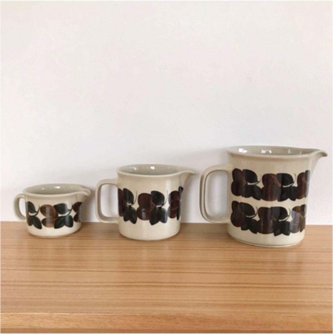 【参考画像】ARABIA Ruija ルイヤ(ルイージャ)ピッチャーサイズ比較用