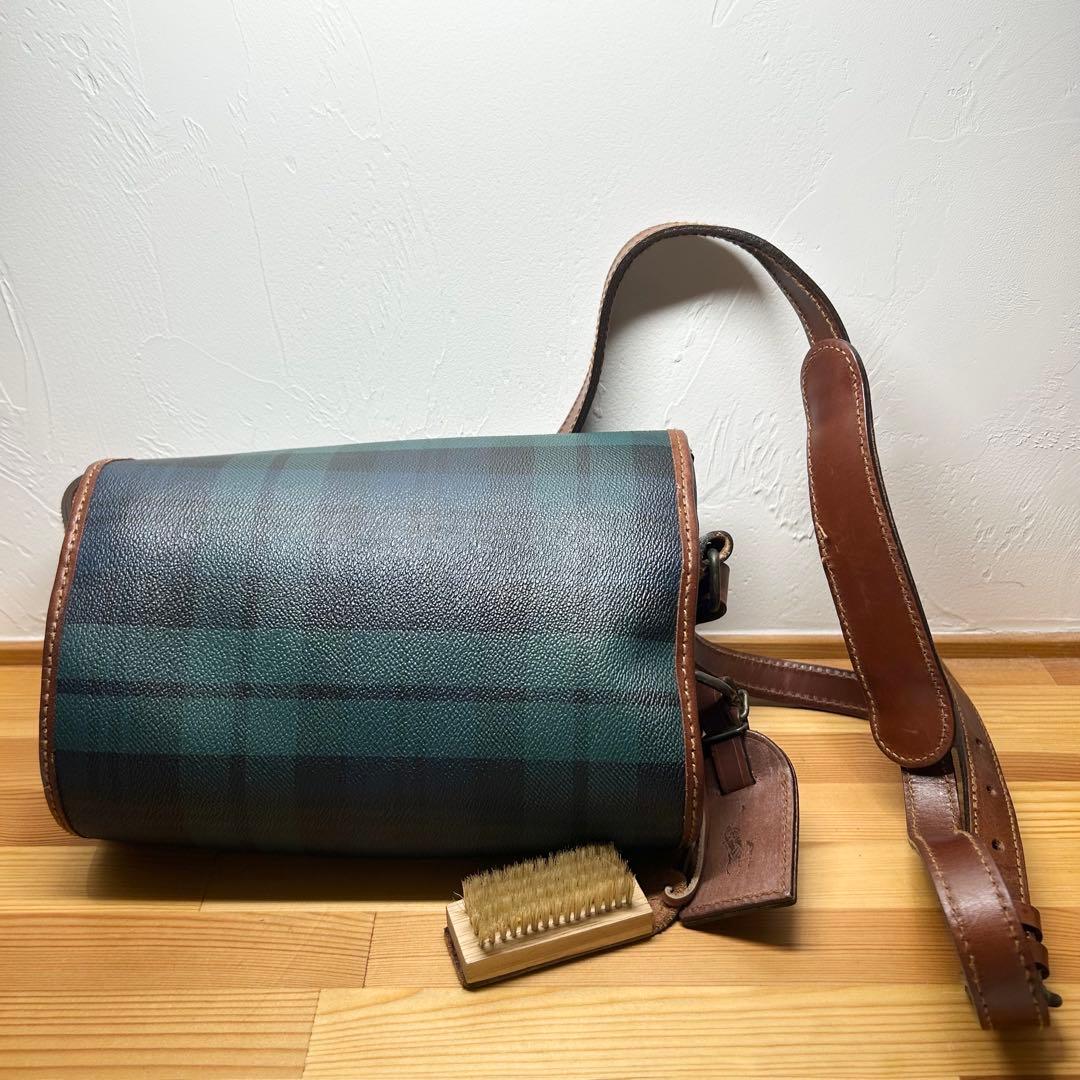 美品 ポロラルフローレン レア ショルダーバッグ メッセンジャーバッグ