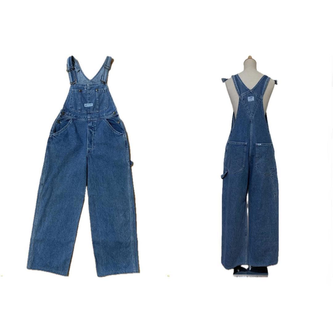 Lee 1970年☆ヴィンテージ オーバーオール☆リーデニム S~M アメリカ製