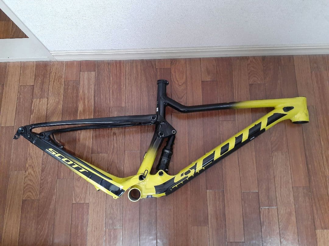 SCOTT SPARK RC COMPフレーム Mサイズ イエロー/ブラック