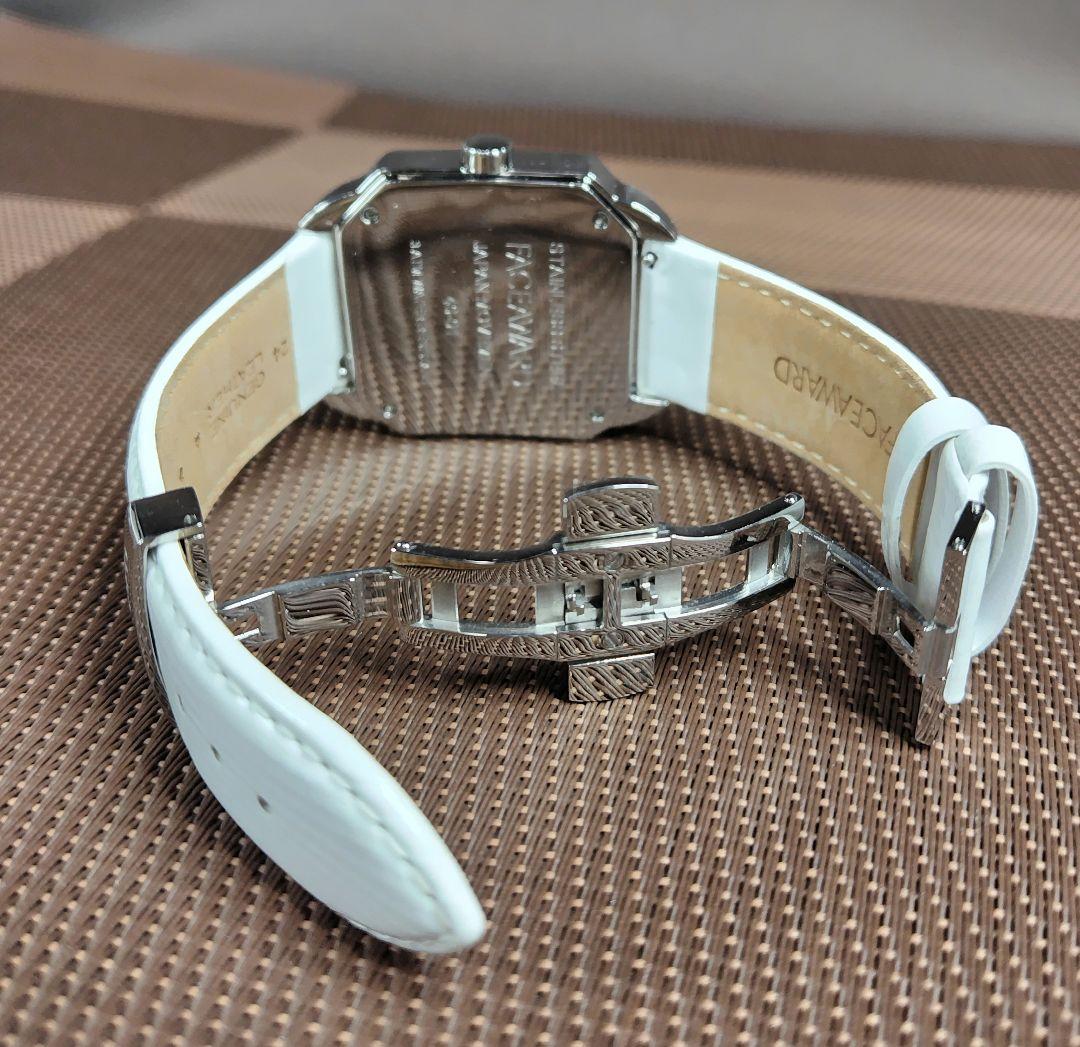 Kayoきち様へFACEAWARD スクエア レディース時計 白