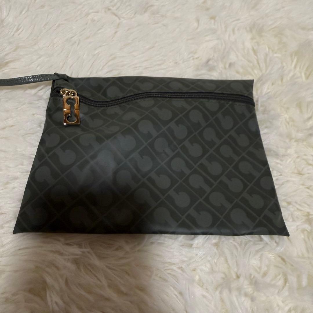 ゲラルディーニ レザーボストンバッグ　ソフティ ポーチ付き 美品