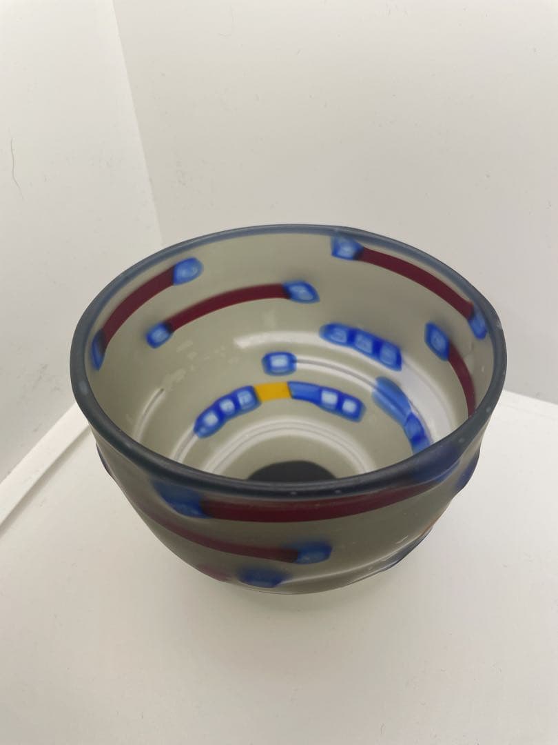 土田泰彦作 ガラスの器 - 繊細な美しさと機能性の融合